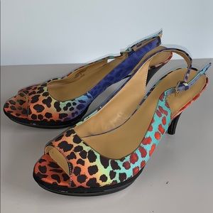 Nine West Sharina Slingbacks 7 1/2M